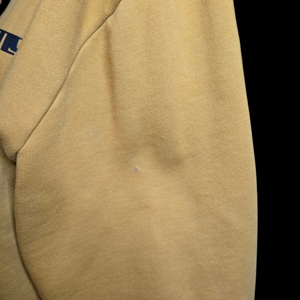 FLY RIDE509 TEMPER Mustard Yellow Zip-Up Hoodie